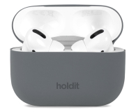 Holdit Silicone Case AirPods Pro 1&2 Space Gray - 1148897 - zdjęcie 1