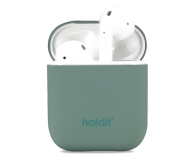 Holdit Silicone Case AirPods 1&2 Moss Green - 1148876 - zdjęcie 1