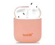 Holdit Silicone Case AirPods 1&2 Pink Peach - 1148885 - zdjęcie 1