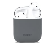 Holdit Silicone Case AirPods 1&2 Space Gray - 1148895 - zdjęcie 1