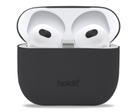 Holdit Silicone Case AirPods 3 Black - 1148812 - zdjęcie 1