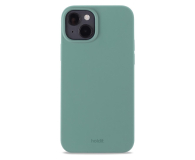 Holdit Silicone Case iPhone 15 Plus Moss Green - 1148757 - zdjęcie 1