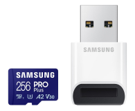 Samsung 256GB microSDXC PRO Plus 180MB/s z czytnikiem (2023) - 1149395 - zdjęcie 1