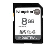 Kingston 8GB SDHC Industrial UHS-I U3 V30 A1 pSLC - 1149988 - zdjęcie 1