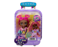 Barbie Extra Fly Minis Lalka Hippie z ubrankami pustynnymi - 1155603 - zdjęcie 4