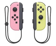 Nintendo Switch Joy-Con Controller - Różowy / Żółty - 1153294 - zdjęcie 1
