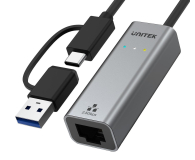 Unitek Adapter USB-A/C - RJ-45 2.5G - 1150010 - zdjęcie 1