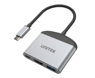 Unitek Adapter USB-C - HDMI 2.1, USB-C (PD 100W), USB-A - 1150006 - zdjęcie 1