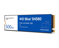 WD 500GB M.2 PCIe Gen4 NVMe Blue SN580 - 1160143 - zdjęcie 2