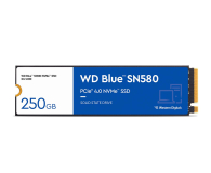 WD 250GB M.2 PCIe Gen4 NVMe Blue SN580 - 1160144 - zdjęcie 1