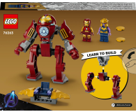 LEGO Marvel 76263 Hulkbuster Iron Mana vs. Thanos - 1159448 - zdjęcie 8