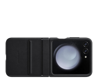 Samsung Flap ECO-Leather Cas do Galaxy Z Flip5 czarne - 1158946 - zdjęcie 2