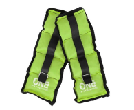 One Fitness Obciążniki do ćwiczeń 2 x 0,7kg WW01 zielone - 1158533 - zdjęcie 2