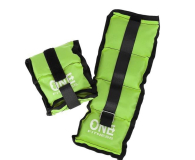 One Fitness Obciążniki do ćwiczeń 2 x 0,7kg WW01 zielone - 1158533 - zdjęcie 1