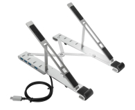 Targus Portable Laptop Stand with Integrated Hub USB-A - 1170401 - zdjęcie 2
