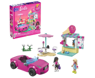 Mega Bloks Barbie Kabriolet i stoisko z lodami - 1164388 - zdjęcie 1