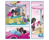 Mega Bloks Barbie Kabriolet i stoisko z lodami - 1164388 - zdjęcie 3