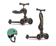 Scoot & Ride Highwaykick 1 Black & Gold LE + kask S-M Forest - 1165203 - zdjęcie 1