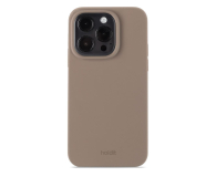 Holdit Silicone Case iPhone 15 Pro Mocha Brown - 1148762 - zdjęcie 1