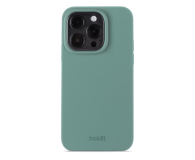 Holdit Silicone Case iPhone 15 Pro Moss Green - 1148765 - zdjęcie 1