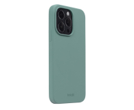 Holdit Silicone Case iPhone 15 Pro Moss Green - 1148765 - zdjęcie 2