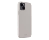 Holdit Silicone Case iPhone 15 Plus Taupe - 1148753 - zdjęcie 1