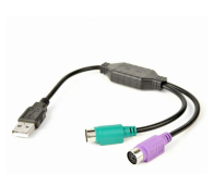 Gembird Adapter USB - PS/2 - 1099390 - zdjęcie 1