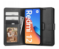 Tech-Protect Wallet do Xiaomi Redmi 12 black - 1164615 - zdjęcie 1