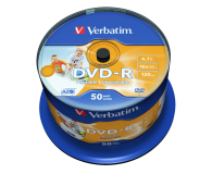 Verbatim 4.7GB CAKE  50szt. do nadruku - 29684 - zdjęcie 2