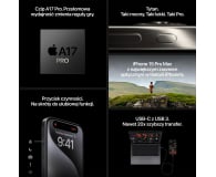 Apple iPhone 15 Pro 128GB Black Titanium - 1180065 - zdjęcie 9