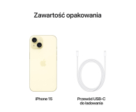 Apple iPhone 15 256GB Yellow - 1180040 - zdjęcie 10