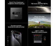 Apple iPhone 15 Pro Max 1TB Blue Titanium - 1180120 - zdjęcie 9