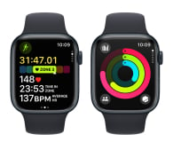 Apple Watch 9 45/Midnight Aluminum/Midnight Sport Band M/L GPS - 1180269 - zdjęcie 8