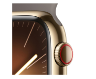 Apple Watch 9 45/Gold Steel/Clay Sport Band S/M LTE - 1180289 - zdjęcie 3