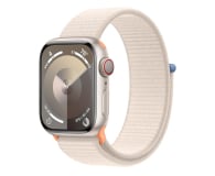 Apple Watch 9 41/Starlight Aluminum/Starlight Sport Loop LTE - 1180345 - zdjęcie 1