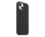 Apple Silikonowe etui MagSafe iPhone 15 czarne - 1180183 - zdjęcie 2