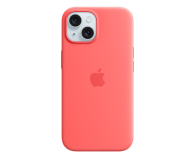 Apple Silikonowe etui MagSafe iPhone 15 guawa - 1180186 - zdjęcie 1