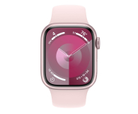 Apple Watch 9 41/Pink Aluminum/Light Pink Sport Band S/M LTE - 1180272 - zdjęcie 2