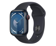Apple Watch 9 41/Midnight Aluminum/Midnight Sport Band S/M LTE - 1180275 - zdjęcie 1