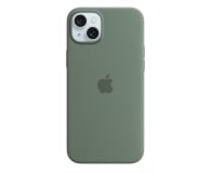 Apple Silikonowe etui MagSafe iPhone 15 Plus cyprysowy - 1180202 - zdjęcie 1