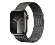 Apple Watch 9 41/Graphite Steel/Graphite Milanese Loop LTE - 1180287 - zdjęcie 1