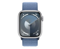 Apple Watch 9 41/Silver Aluminum/Winter Blue Sport Loop LTE - 1180358 - zdjęcie 2