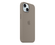 Apple Silikonowe etui MagSafe iPhone 15 popielaty - 1180185 - zdjęcie 2