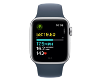 Apple Watch SE 2 40/Silver Aluminum/Storm Blue Sport Band S/M LTE - 1180708 - zdjęcie 6