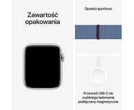 Apple Watch SE 2 44/Silver Aluminum/Winter Blue Sport Loop LTE - 1180723 - zdjęcie 8