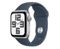 Apple Watch SE 2 40/Silver Aluminum/Storm Blue Sport Band S/M GPS - 1180642 - zdjęcie 1