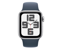 Apple Watch SE 2 40/Silver Aluminum/Storm Blue Sport Band M/L GPS - 1180644 - zdjęcie 2