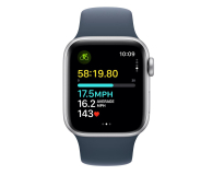 Apple Watch SE 2 40/Silver Aluminum/Storm Blue Sport Band S/M GPS - 1180642 - zdjęcie 6