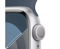 Apple Watch 9 41/Silver Aluminum/Storm Blue Sport Band S/M GPS - 1180263 - zdjęcie 3