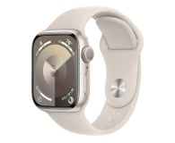 Apple Watch 9 41/Starlight Aluminum/Starlight Sport Band S/M GPS - 1180262 - zdjęcie 1